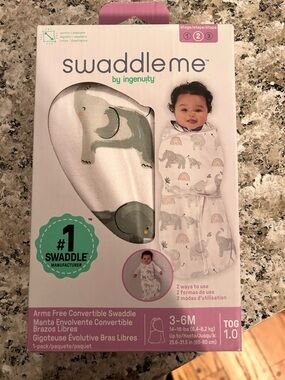 SwaddleMe by Ingenuity Convertible Swaddle